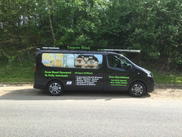 Easycare Blinds Company Van